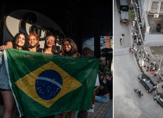 Fãs de K-Pop formam fila imensa para show de banda em Pinheiros, Zona Oeste de SP