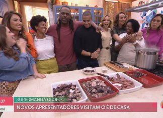 Maria Beltrão e novos apresentadores visitam É de Casa na “troca de bastão”