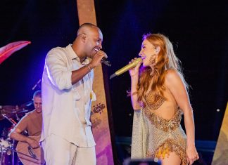 Claudia Leitte aposta em dueto com Thiaguinho ao lançar álbum ao vivo