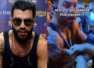 ‘Fiquei em choque’, diz fã que flagrou colar de Gusttavo Lima sendo arrancado durante show em São Luís