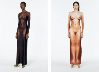 ‘Vestido nu’ de grife francesa entra em lista de peças mais desejadas; veja fotos