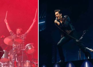 Brasileiro toca bateria em show do The Killers, em Miami, após pedido em cartaz: ‘Foi sensacional’