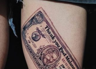 Barbeiro que cortou cabelo de Post Malone tatua homenagem ao cantor: ‘Não é o valor, é o que a gorjeta fez’