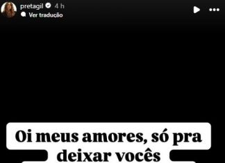 Cirurgia para retirada de tumores de Preta Gil é adiada para dia 19