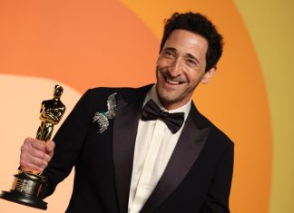 Adrien Brody bateu recorde de discurso mais longo do Oscar, segundo Guinness