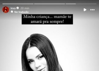 Lexa desabafa sobre perda da filha Sofia um mês após dar à luz: ‘A dor é dilacerante’