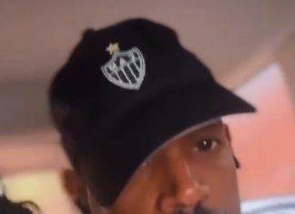 ‘Cara de malvadão’ e boné do Galo:
Marlon Wayans, ator de ‘As Branquelas’, chega a BH