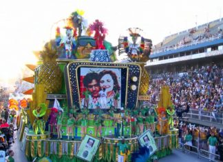 E o rock de Cazuza veste a camisa do samba no Carnaval de São Paulo…