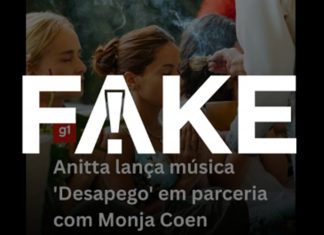 É #FAKE que Anitta lançou a música ‘Desapego’, em parceria com Monja Coen