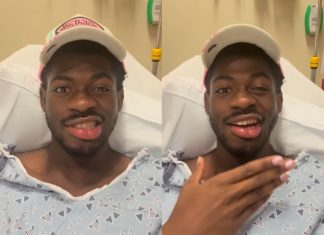 Lil Nas X é hospitalizado após perder o controle de um lado do rosto: ‘Não consigo nem rir direito’