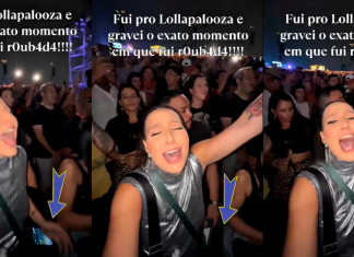Quem é Alexia Ferreira, influencer que registrou próprio furto no Lolla e tenta recuperar celular?