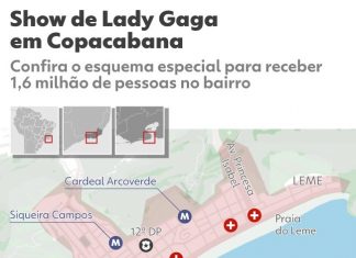 Show de Lady Gaga em Copacabana: como chegar, interdições e o que levar