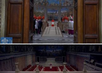 ‘Conclave’ x realidade: compare o momento em que os cardeais se reúnem para a votação