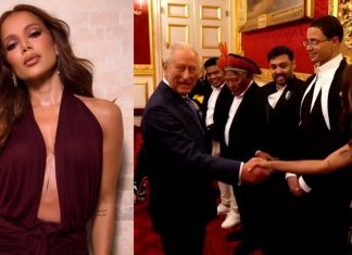 Anitta se encontra com Rei Charles III na Inglaterra
