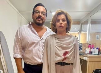 Débora Bloch posta bastidores do desfecho de Odete Roitman em ‘Vale Tudo’