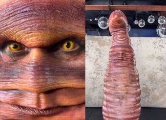 Heidi Klum vira Medusa em festa de Halloween e tem até língua de cobra; veja vídeo da fantasia