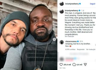 Lázaro Ramos brinca em homenagem de Brian Tyree Henry a Wagner Moura: ‘Maravilhoso, mas é meu irmão’