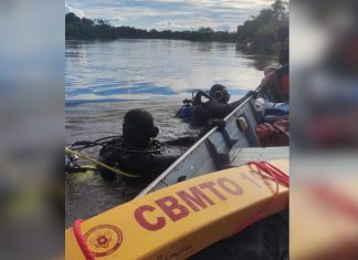 Corpos das vítimas de naufrágio no Tocantins são encontrados pelos Bombeiros