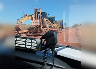 Maquinários avaliados em R$ 2 milhões são recuperados pela PRF após roubo em canteiro de obras no TO