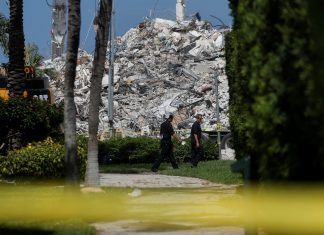 Sobe para 78 número de mortos em desabamento na Flórida
