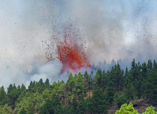 Vulcão entra em erupção nas Ilhas Canárias espanholas