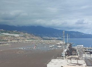 Aeroporto fecha com intensificação da erupção do vulcão em La Palma