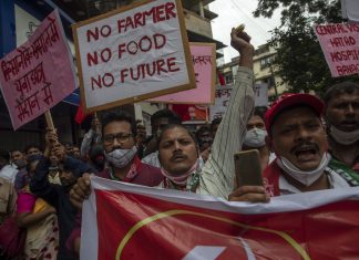 Agricultores indianos protestam em todo país contra reformas