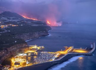 Ilha de La Palma ‘cresce’ mais de 3 km² com avanço da lava no mar