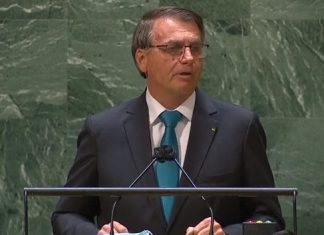 Bolsonaro discursa na 76ª Assembleia Geral da ONU, em Nova York
