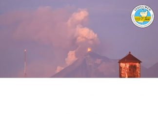 Vulcão de Fogo entra em erupção na Guatemala