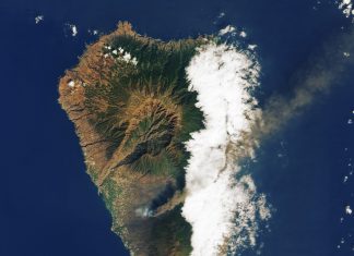 Vulcão nas Canárias: imagens feitas pela Nasa no espaço mostram o rastro da lava