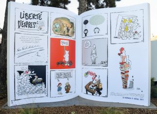 França homenageia professor assassinado por mostrar caricaturas de Maomé