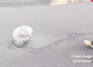 Vulcão Cumbre Vieja, em La Palma, lança ‘bomba de lava’; veja VÍDEO