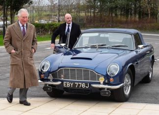 Carro do príncipe Charles funciona a base de ‘queijo’ e ‘vinho’
