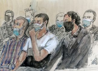 Justiça francesa interroga principal réu dos ataques terroristas de 13 de novembro em Paris