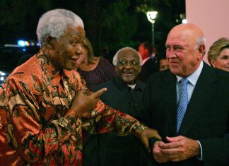 Frederik Willem de Klerk, prêmio Nobel da Paz de 1993, morre aos 85 anos na África do Sul