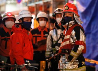 Suspeito de incêndio no Japão se encontra em estado crítico