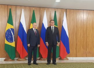 Putin convida Bolsonaro para visitar a Rússia