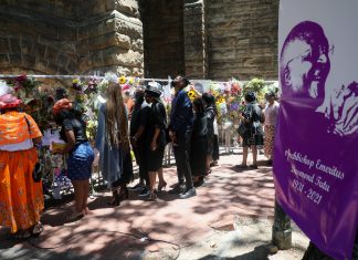Cinzas de Desmond Tutu são depositadas na Cidade do Cabo