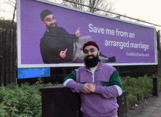 Jovem muçulmano usa outdoor para buscar pretendentes e fugir de casamento arranjado no Reino Unido