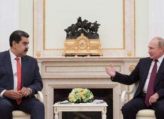 ‘Venezuela está com Putin’, diz Maduro
