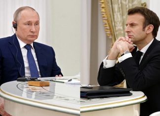 França diz que Putin terá conversa com Ucrânia e membros de grupo europeu na segunda