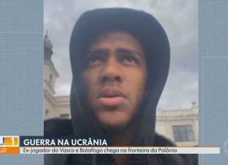 Com medo da guerra na Ucrânia, mãe de ex-jogador do Fluminense pede orações e torce pela chegada do filho no Rio