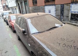 Por que os carros da capital espanhola amanheceram cobertos de areia do Saara?
