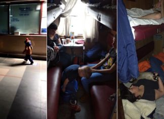 Família ucraniana que já morou em Balneário Camboriú enfrenta viagem de trem de 14 horas para fugir da guerra