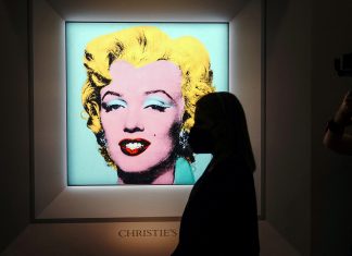 Retrato de Marilyn Monroe feito por Andy Warhol é leiloado por US$ 195 milhões