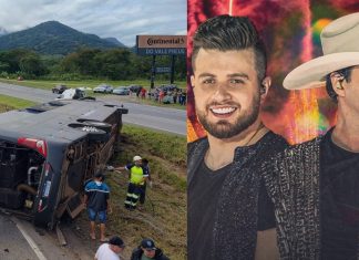 Aleksandro postou vídeo dentro do ônibus horas antes do acidente