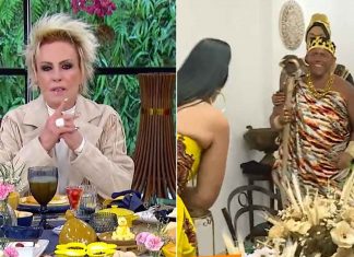 Ana Maria Braga interrompe quadro no ‘Mais Você’ após ‘blackface’ de participante