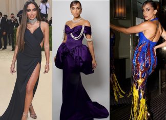 Anitta no Met Gala: compare vestidos usados em 2021 e 2022