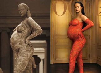 Rihanna é homenageada com estátua de mármore no Metropolitan Museum of Art